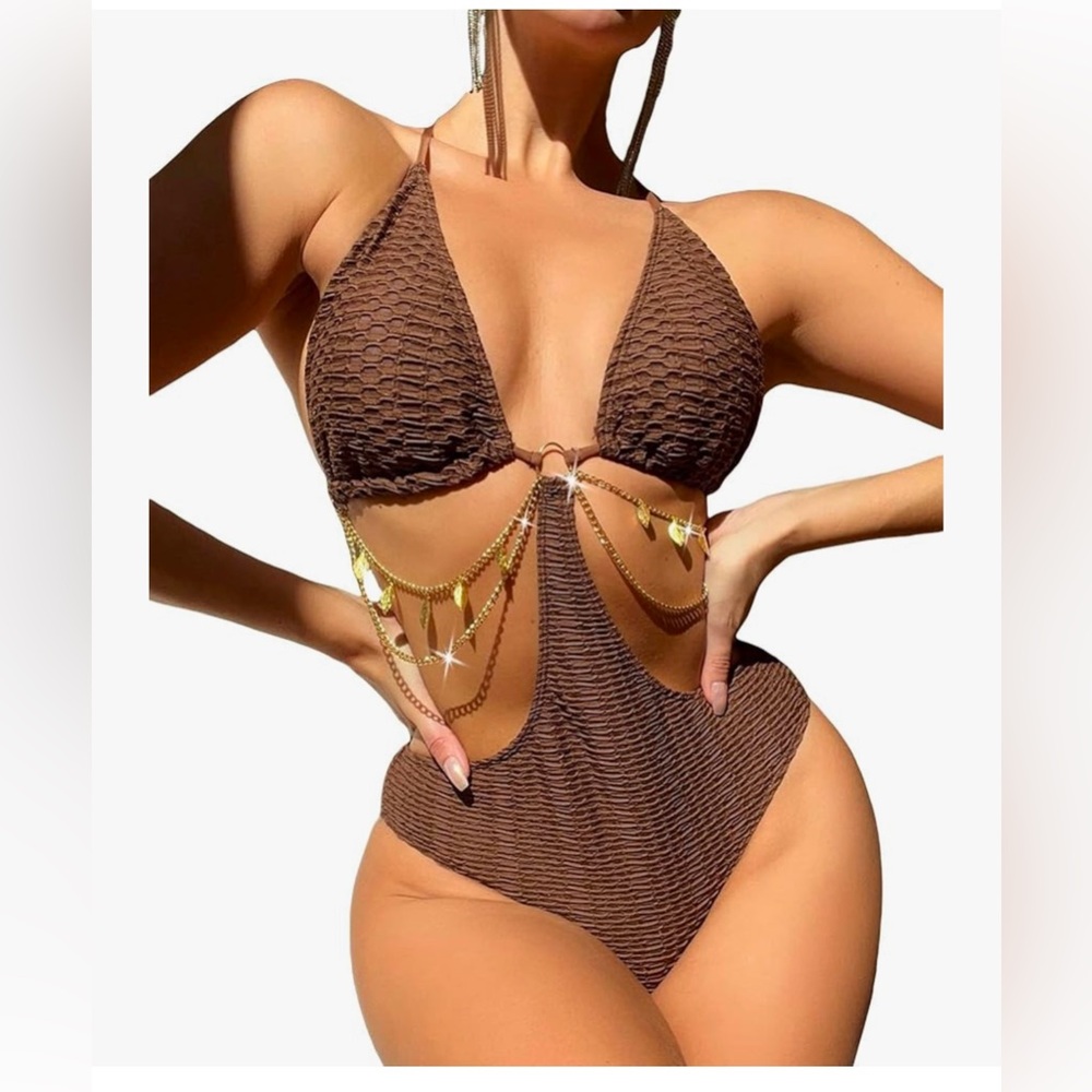 🌼🌴SHEIN Halter bikini